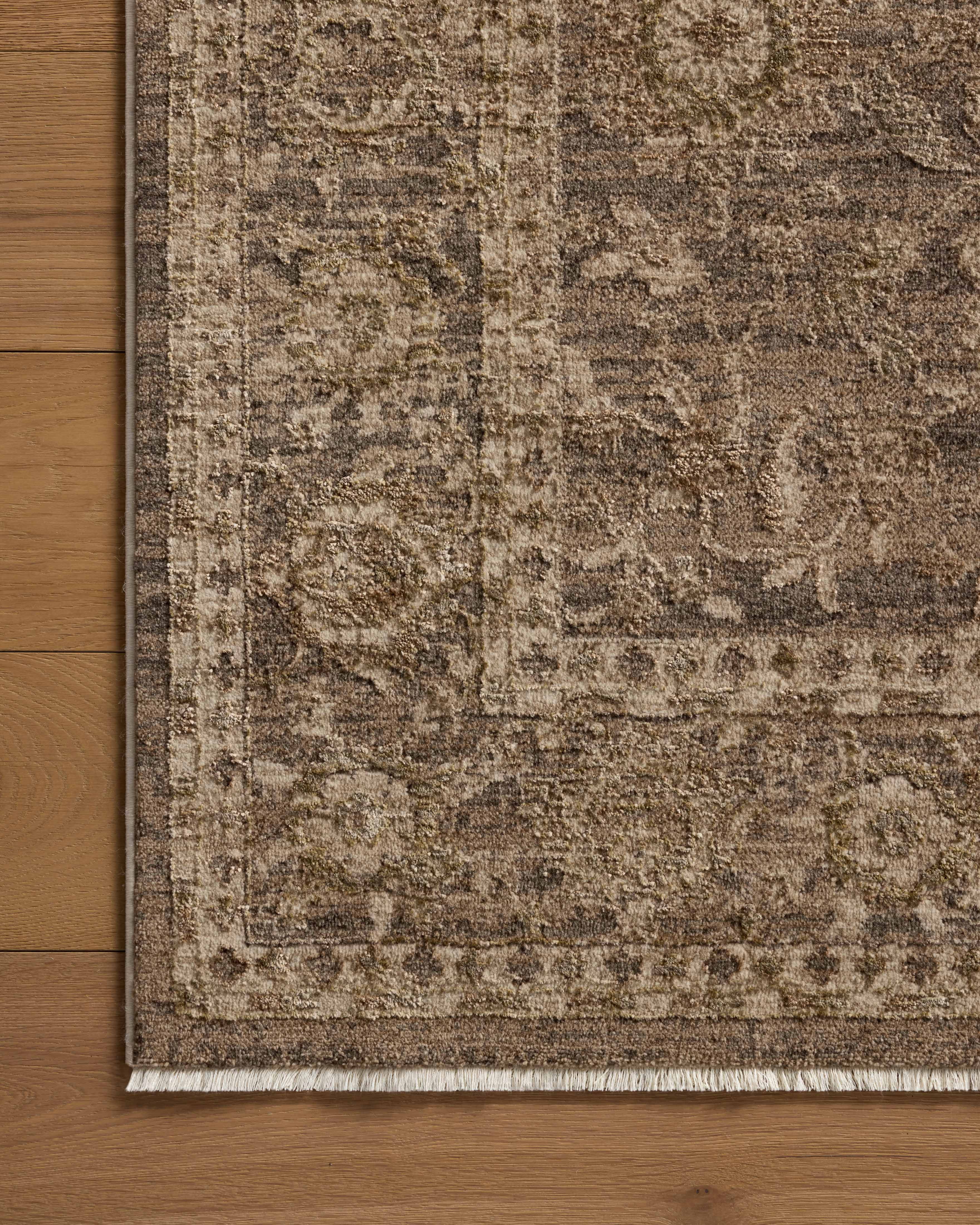 Loloi Haywood Pebble / Charcoal 2'-3" x 3'-11" Area Rug