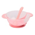 thumbnail image 1 of Plato Prichos Para Bebé con Base Adherible con Cuchara Plástico Rosa, 1 of 4