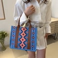 thumbnail image 3 of Bolso bohemio vibrante, bolso de mano vintage, bolso de gran capacidad para mujer, 3 of 8
