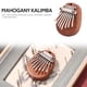 thumbnail image 5 of Universal 8 teclas Kalimba instrumento Musical de percusión madera de caoba pulgar dedo Piano africano Sanza Mbira Piano regalo FLhrweasw Nuevo, 5 of 9