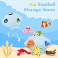 thumbnail image 5 of MorisMos Sea Animal Plush Toy Set with Blue Shell House, 9 Pieces Ocean Stuffed Animals, 5 of 6