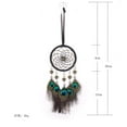 thumbnail image 2 of Colgante de plumas para retrovisor de coche, atrapasueños de plumas, colgante para coche, decoración para colgar en la pared del coche, dormitorio, B, 2 of 4