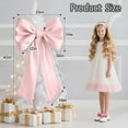 thumbnail image 2 of 40×24 Inch Large Bow for Room Decor - Big Satin Bows,Giant Ribbon Tie Bows for Birthday Party Backdrop Hanging Wall Decoration, 2 of 8