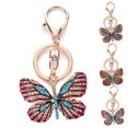 thumbnail image 3 of Bangcool Keychain Pendant Creative Rhinestone Butterfly Fashion Key Ring Charm Bag Charm, 3 of 10