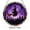 F, variant on Tarmeek Halloween Decorations Witch Suncatcher Hanging Ornament Spooky Decor Glass Pendant Acrylic Stained-Glass Effect for Indoor Outdoor Gothic Home Garden 30cm