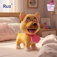 thumbnail image 3 of Peluche Suave Ruz Fashion Pets0 (Pit Buleman 23 cm Café), 3 of 5