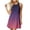 Navy, variant on Levmjia Women's Summer Sleeveless Tank Dress Casual Gradient Color Block O Neck A Line Mini Dress with Side Pockets Loose Fit Stretchy Bodycon Sundress Daily Wear