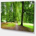 thumbnail image 2 of Park in Automne Panorama - Impression sur Toile Paysage, 2 of 4