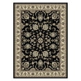 thumbnail image 2 of Radici Usa Alba Area Rug 1426 Black Bordered Floral 7' 9" x 11' Rectangle, 2 of 2