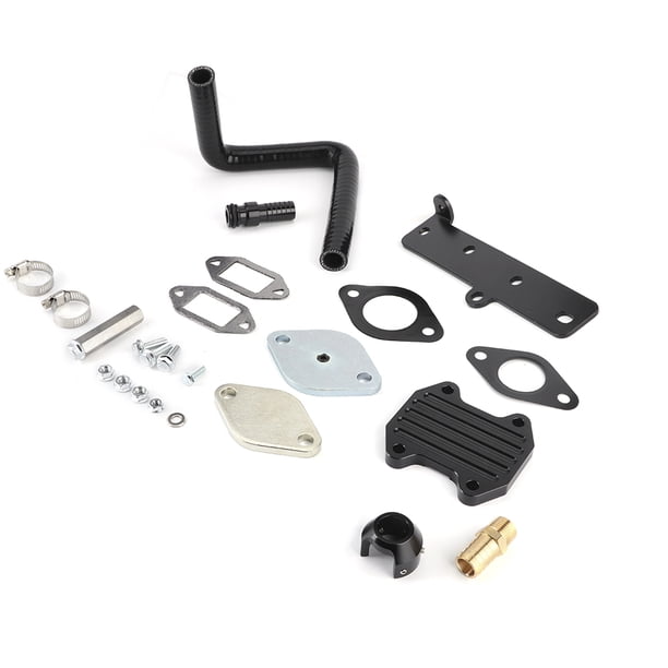 Kit De Eliminación De Válvula De Acelerador De Eliminación De Egr, Placa De Eliminación De Egr, Bloque De Admisión De Egr, Kit De Eliminación De Válvula De Acelerador De ANGGREK Sin tubo EGR