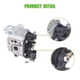 thumbnail image 4 of LABLT PB-265L New Carburetor for Echo PB-265LN RB-K85 Power Blowers Air Filter Kit, 4 of 4