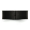 thumbnail image 3 of Auriga Fine Jewelry Stainless Steel Brushed Black IP-plated 8 mm Flat Band for Women Size 12, 3 of 6
