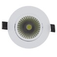 thumbnail image 4 of Foco de techo LED COB de aluminio, empotrable, para decoración de interiores, con orificio de 69 mm, 3 W, 110 V, blanco cálido., 4 of 12