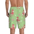 thumbnail image 4 of Lsque Cute Poodle Dog Mens Sleep Pajama Shorts,Short Pajama Pants, Cotton Ultra-Soft Knit-Large, 4 of 9
