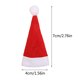 thumbnail image 2 of Artículos con descuento de ELEVENTIME en ofertas de almacén. Artículos para fiestas navideñas: 3 mini sombreros de Papá Noel con piruleta, adornos navideños con dulces., 2 of 5