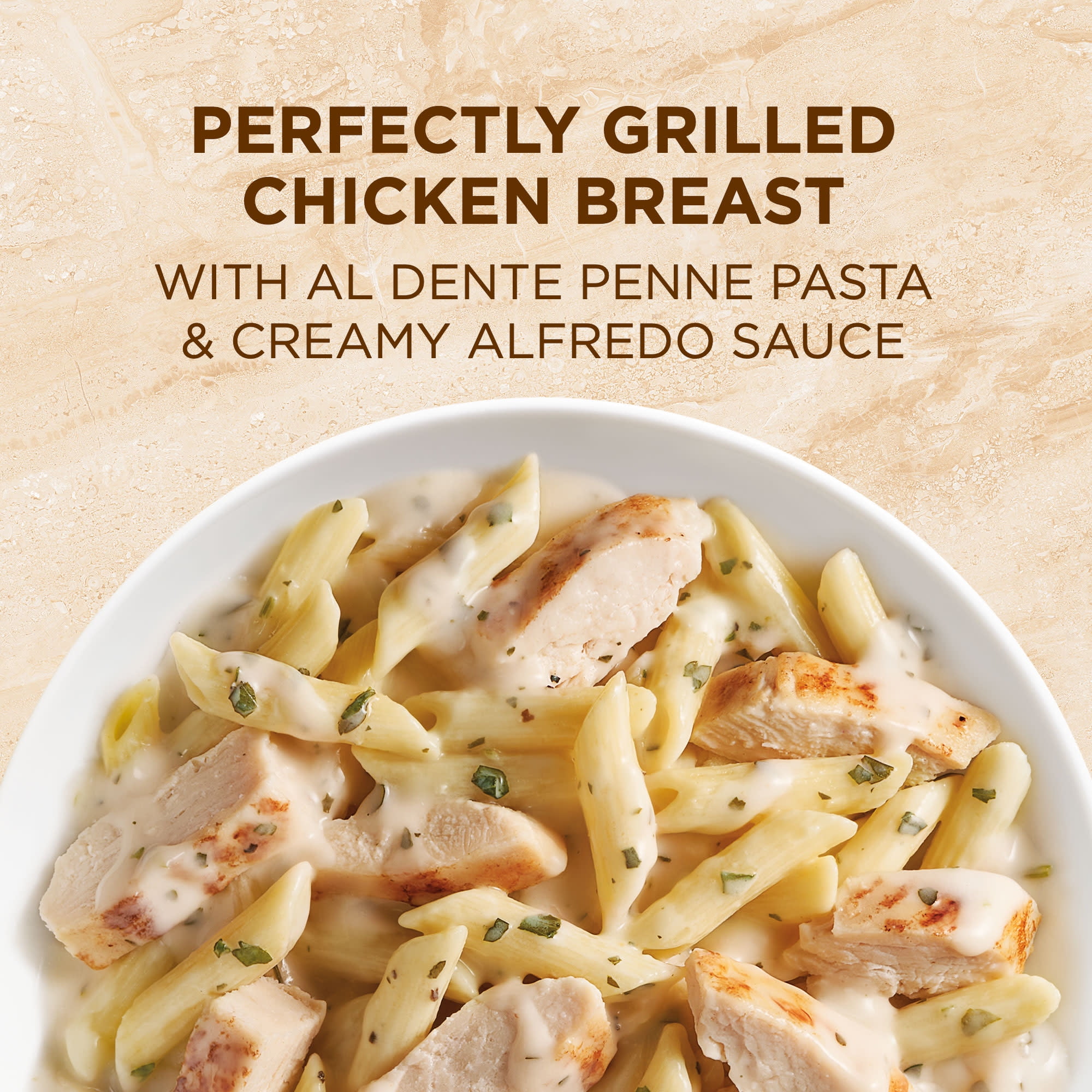 Healthy Choice Cafe Steamers Chicken Alfredo, High Protein Frozen Meal, 9.25 oz. Bowl