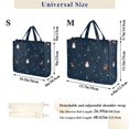 thumbnail image 2 of FORMRS Womens Corduroy Tote Bag Crossbody Shoulder Handbag with Pocket, Christmas Whimsy, 2 of 7