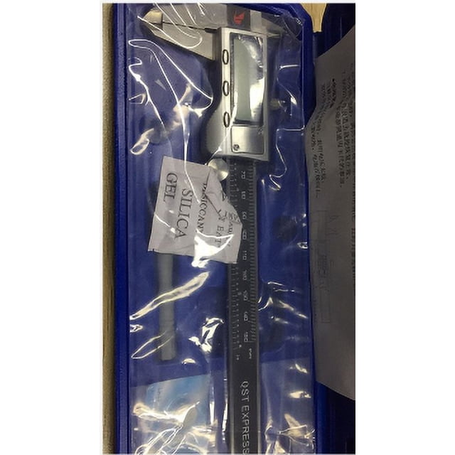Calibrador Vernier digital de acero inoxidable con pantalla LCD de 6", calibre micrométrico de 150 mm