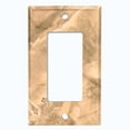 thumbnail image 5 of Metal Light Switch Plate Outlet Cover (Image of Marble Brown MAR024), 5 of 13