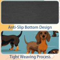 thumbnail image 4 of Dachshund Printed Desk Mat Mousepad, Non-Slip Rubber Bottom, 8.3x9.8 Inch, Suitable for Office and Gaming, 4 of 6