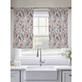 thumbnail image 5 of Vintage Spring Floral Sheer Curtains 45 Inch Length 2 Panels Set Window Treatments, Farmhouse Flowers Blue Vintage Rod Pocket Semi Curtains for Living Room/Bedroom/Kitchen Décor, 104"W x 45"L, 5 of 7