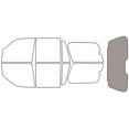 thumbnail image 2 of Rvinyl Window Tint Kit Compatible with Ford Expedition 2003-2006 - Rear Windshield Precut Kit - 50%, 2 of 8