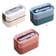thumbnail image 5 of Yuarrent Fiambrera de doble capa para alimentos frescos, contenedor de almacenamiento Bento ABS, cajas de horno microondas de silicona para trabajo Cocina y Comedor Azul Yuarrent HA067352-02, 5 of 6