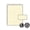 Ivory, variant on Business Card Stock, 8-1/2" x 11", 80#, Recycled, Natural, Acid Free, Linen Imaging Finish (Box of 250)