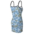 thumbnail image 6 of Ladies Elegant Sling Sleeveless Sexy Dress floral, 6 of 6