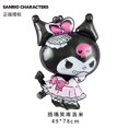 thumbnail image 3 of Globos de Sanrio de Anime Kawaii para niños, decoración para fiestas de cumpleaños, globos con dibujos animados de Hello Kitty Kuromi, suministros para baby shower, regalos, 3 of 5