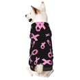 thumbnail image 1 of Balery Breast Cancer Awareness Sudadera con Capucha para Perros Pequeños – Ropa para Mascotas, Disfraz para Perros y Gatos, Ideal para Fiestas y Cosplay-Small, 1 of 7