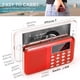 thumbnail image 3 of Radio portátil PRUNUS Mini AM FM Pocket con MP3 y linterna, 3 of 7