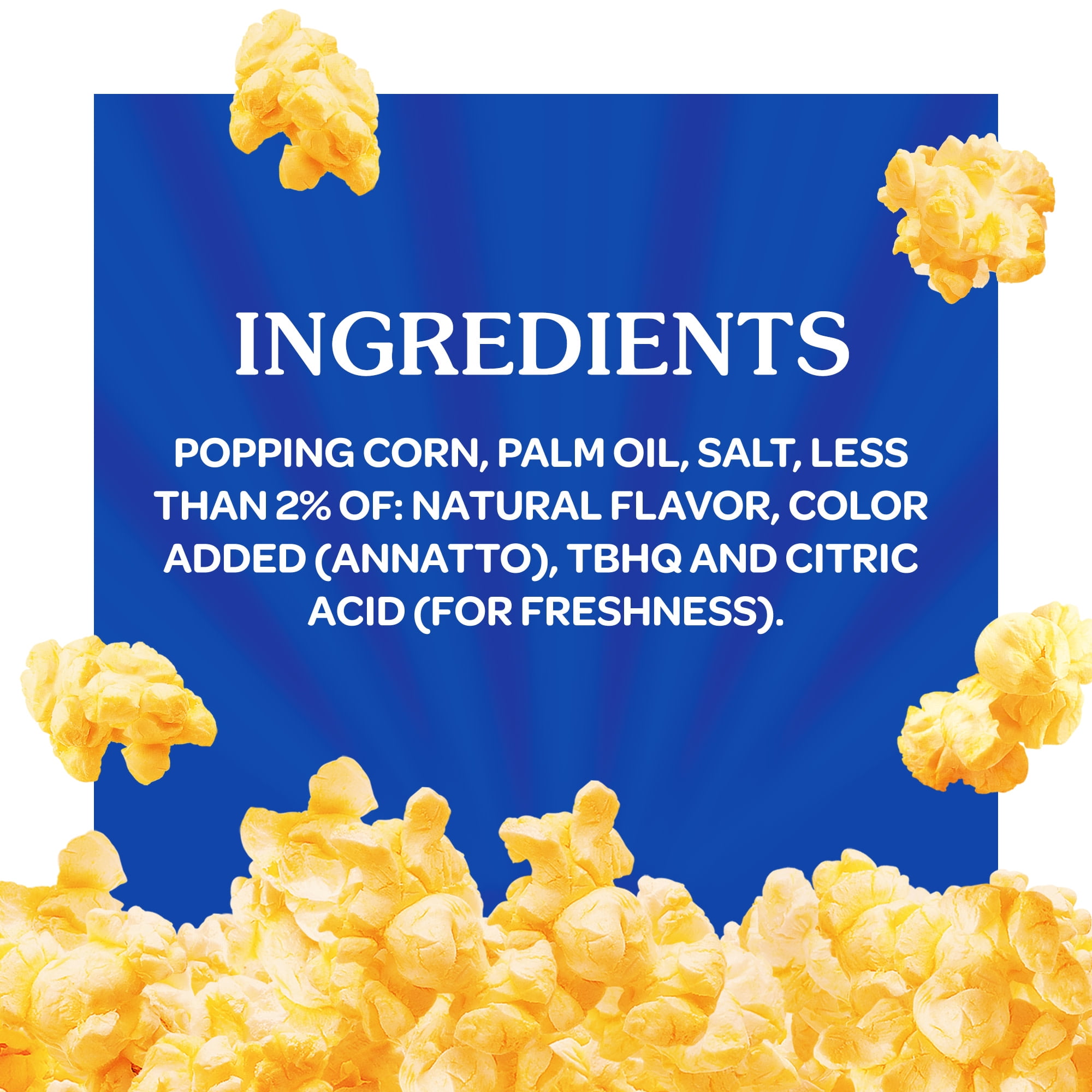 (4 pack) Act II Butter Mini Bags Butter Lovers Microwave Popcorn, 1.19 oz., 12-Count Bags
