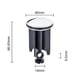 thumbnail image 3 of Tapón de lavabo universal CHAO negro de 40 mm 2 unidades altura ajustable, 3 of 5
