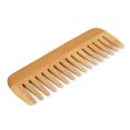 thumbnail image 2 of ZHAOCHENG Peine de madera de bambú Natural de alta calidad, peine para bigote, peine de bambú saludable, 2 of 5