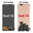 thumbnail image 2 of Amoled LCD Touch Screen for Oppo Reno8 T 4g 8t Cph2481, 2 of 5