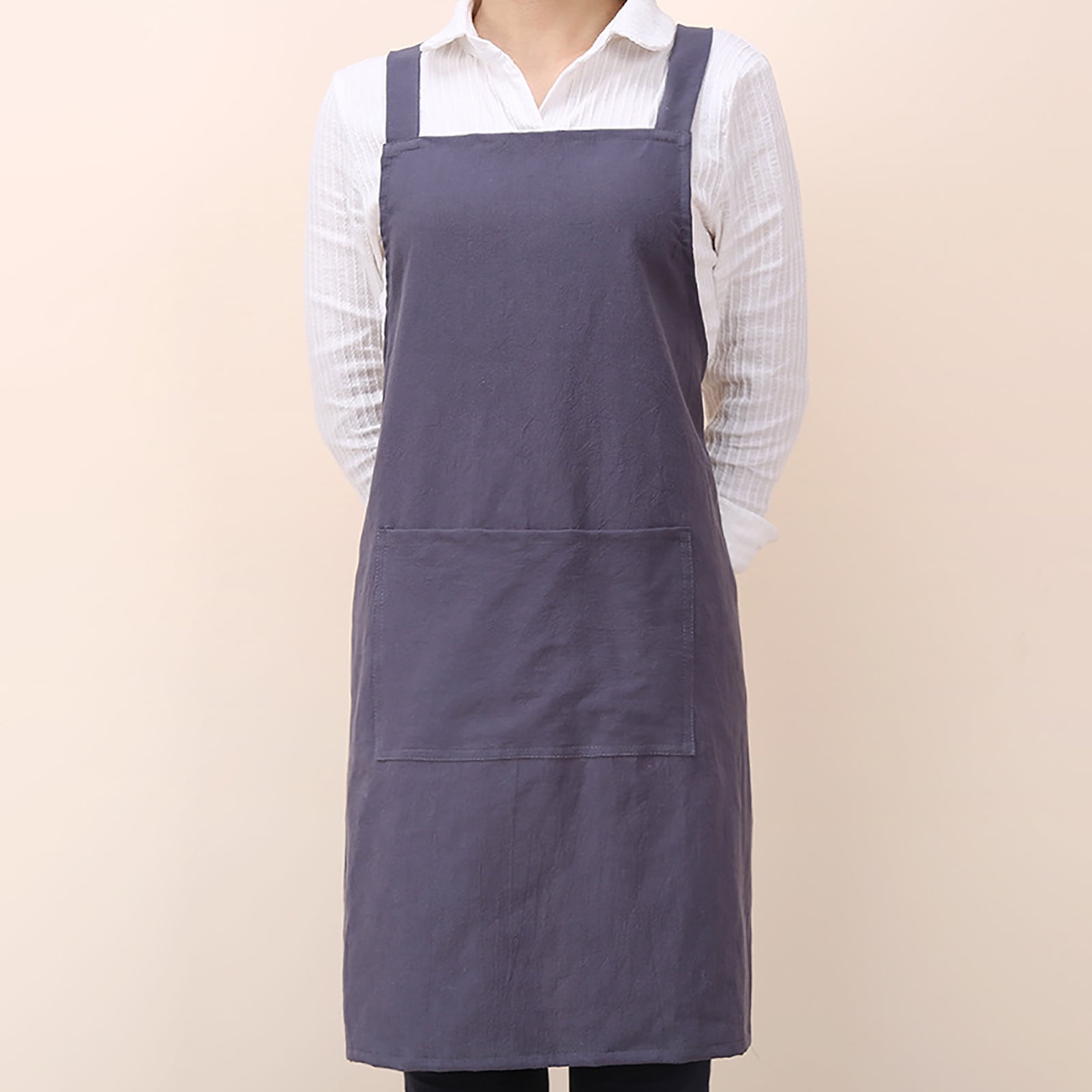 Details about   1Pc Cooking Aprons Adjustable Simple Dining Cactus Printing Sleeveless Washable 