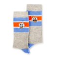 thumbnail image 2 of OFFICIAL Cuphead Striped Grey Crew Socks | Soft Socks Perfect for Cuphead Fans, 2 of 2