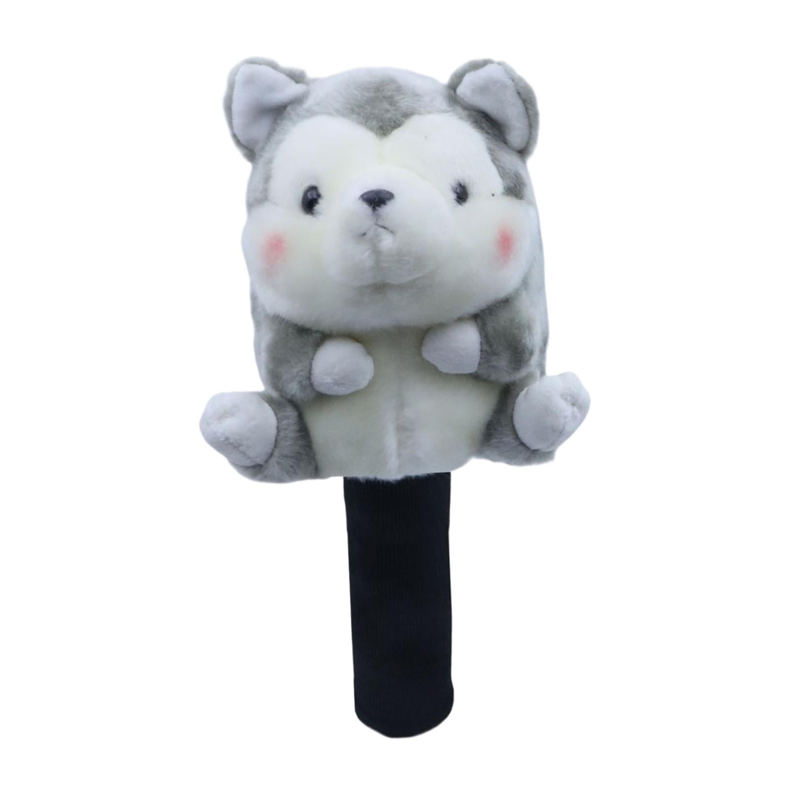 funtasica Golf Club Head Cover Animal Golf Club Headcover Adorable Funny Golf Head Cover Anti Scratch Protection Sleeve for Golfer Present Suitable for Tr Driver Dog