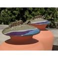 thumbnail image 4 of Large 1.25 Gallon Olla for Garden Watering * Perfect for Large Garden Beds * Porous Terracotta Self-Watering Irrigation Pot (Olive Purple & Blue Lid), 4 of 12