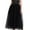 Black, variant on Tulle Skirts for Women High Waisted A Line Tiered Layered Mesh Maxi Skirt Petticoat Pull On Elastic Costume Red, M