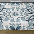 thumbnail image 6 of Ambesonne Traditional Place Mats Set of 4, Persian Palace Buds, Standard Size, Pale Blue, 6 of 6