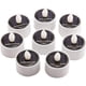thumbnail image 1 of Estrela Linterna Solar Luces de Té, ZHONGXIN Recargable Llama Ámbar Parpadeante Velas LED Impermeable Gran Paquete de 8, 1 of 5