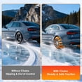 thumbnail image 2 of Fohil 8 Pack Snow Chains Tire Chains Anti-skid Car Chains Universal Tire Chains for Car Pickup Trucks SUV, 2 of 7