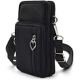 thumbnail image 2 of Laklulu Bolso para teléfono, cartera, bolso cruzado, bolsillos espaciosos y ligeros, brazalete deportivo para teléfono inteligente para hombres y mujeres, 2 of 6