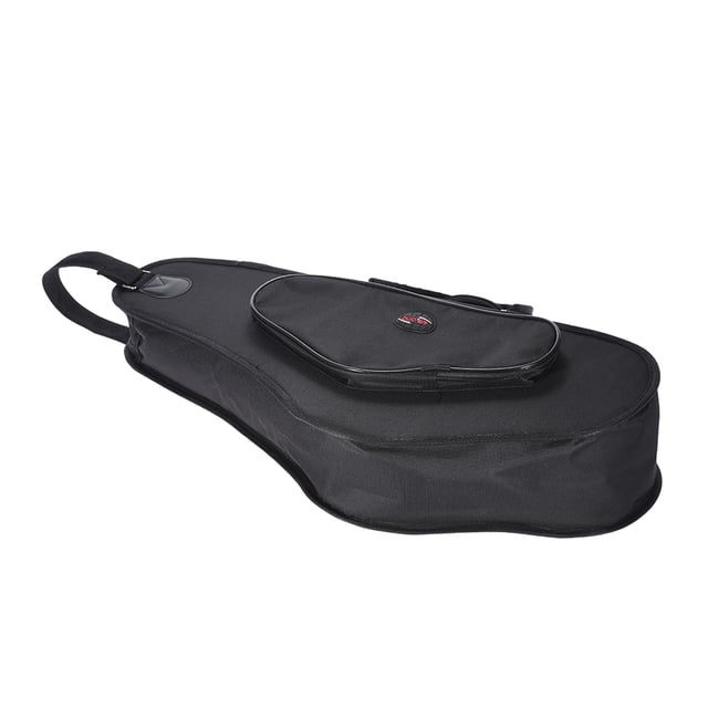 Tool 600D Épais Rembourré Résistant à l'Eau Saxophone Alto Sacoche 10mm Mousse Planche Rigide Double Fermeture Éclair avec Bandoulière Réglable Poche