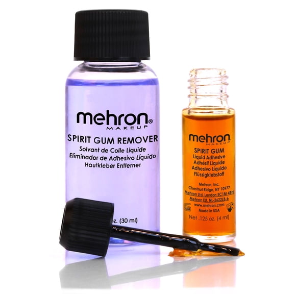 Mehron Makeup Spirit Gum & Remover Combo Kit