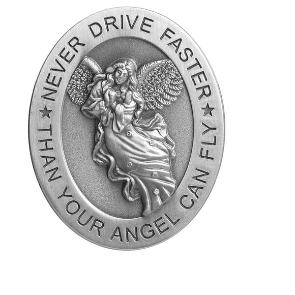 Angelstar 15725 Metal Visor Clip 2-1/2-Inch Never Drive Faster