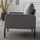 thumbnail image 2 of Sillón Mónaco Individual Gris claro Loomber, 2 of 4
