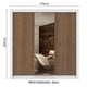 thumbnail image 3 of Ropero Closet Madesa Lyon Plus 3 Puertas 1 con Espejos B, 3 of 5
